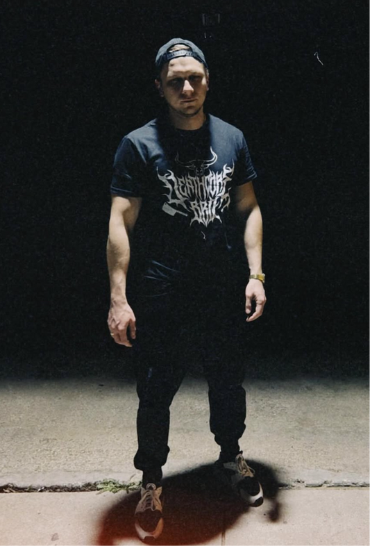 Deathcore BBQ Logo Black Short Sleeve Tee - PRICING INCLUDES TAX+SHIPPING