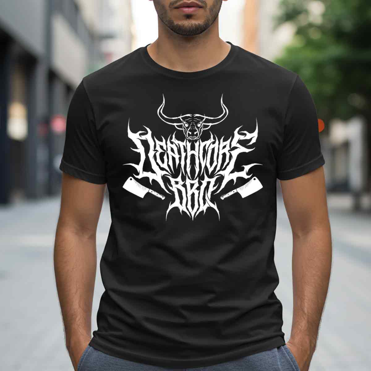 PRICING SLASHED!!  Deathcore BBQ Tee - CLOSEOUT Style